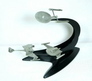 Franklin Star Trek Metal Ship Model Figure Beyond The Final Frontier 1990