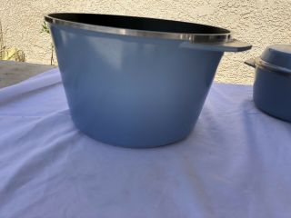 Kf Kitchen Fair Cast Aluminum Non - Stick Huge Pot Blue