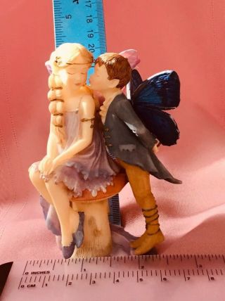 Promise of Love Fairy Figurine 3122 Girl Boy Butterfly Fairies Country Artists 6