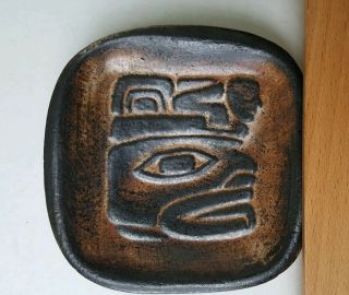 Canadian Art Pottery,  Haida Beaver & Tsimsian Bear and Man 5