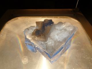 Andara Crystal Glass 550 Grams C54 Mystic Blue/White Monatomic 2