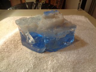 Andara Crystal Glass 550 Grams C54 Mystic Blue/White Monatomic 3