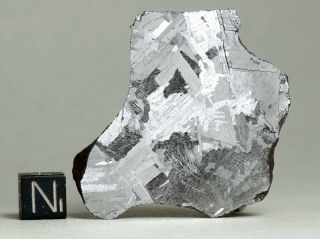 Meteorite Mundrabilla - Big 52.  0g Perfect Etched Endcut Iron Australia