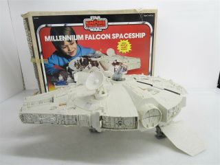 Vintage Kenner Cpg 1979 Star Wars Millennium Falcon Spaceship Sci - Fi Toy Iob