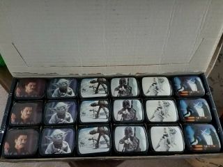 Vintage Star Wars Micro Tins The Empire Strikes Back 1980 with Display Box 2