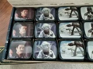 Vintage Star Wars Micro Tins The Empire Strikes Back 1980 with Display Box 4