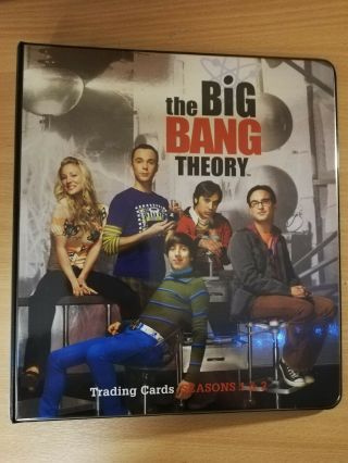 The Big Bang Theory Seasos 1 & 2 Trading Card Binder