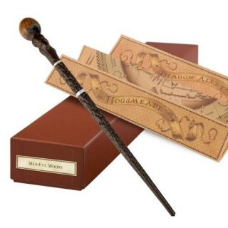 Harry Potter Universal Studios Interactive Wand With Map - Mad - Eye Moody