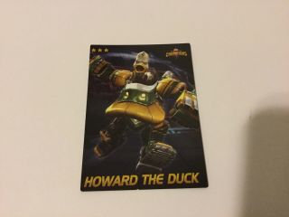 Marvel Contest Of Champions Dave & Busters Non - Foil Card 33/75 Howard The Duck