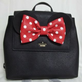 Kate Spade Disney Minnie Mouse Small Neema Backpack Bag Pxru8273 Nwt