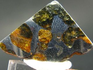 Large Sericho Meteorite Pallasite Piece Kenya 4.  0 Grams - 0.  9 "