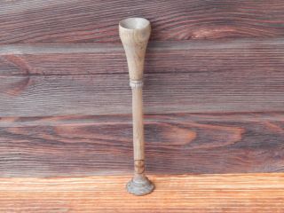 Vintage Wooden Oak Pinard Stethoscope,  Medical Tool Instrument,  Doctor Gift
