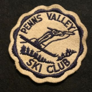 Penns Valley Ski Club Lost Area Vintage Skiing Patch Pennsylvania Resort Travel