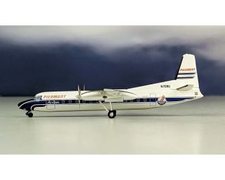 Aeroclassics Ac219452 Piedmont Fairchid Fh - 227 N709u Diecast 1/200 Model Plane