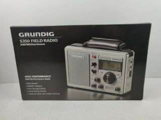 Eton Grundig S350 Am / Fm / Shortwave High - Performance Field Radio