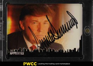2005 Comic Images The Apprentice Donald Trump Auto Dt1 (pwcc)