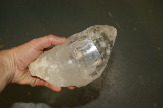 2128g Large Natural Transparent Quartz Crystal Point Healing - 4 Lbs.  12 Oz.