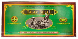 DISNEY CAROLWOOD PACIFIC LILLY BELLE LOCOMOTIVE w/ TENDER FROM HEARTLAND LE 1500 10
