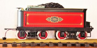 DISNEY CAROLWOOD PACIFIC LILLY BELLE LOCOMOTIVE w/ TENDER FROM HEARTLAND LE 1500 7
