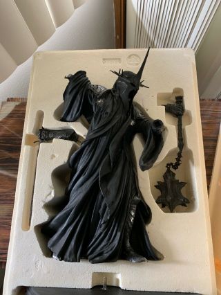 The Morgul Lord LotR Sideshow Weta Lord Of The Rings Statue 5