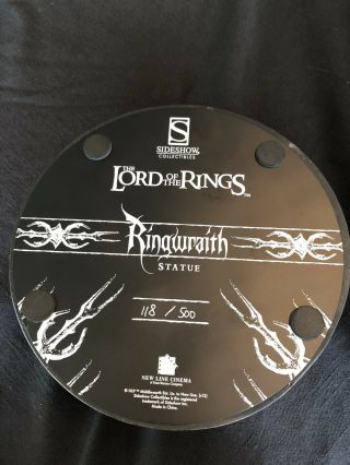 Lord Of The Rings Ringwraith Statue Exclusive Version By Sideshow Collectibles 7