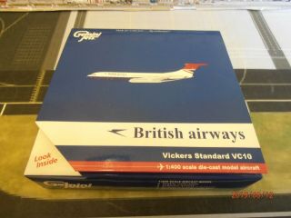 Gemini Jets 400 Diecast Model 1/400 British Airways Standard Vc10