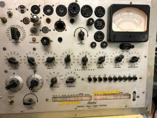 VINTAGE Hickok 752A Dynamic Mutual Conductance Tube Tester,  Dual Triode Test 3