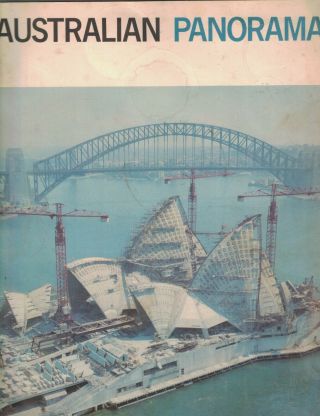 Australian Panorama Sc 1960s Travel Book Sydney Opera House