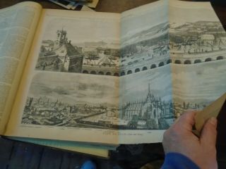 Bound volume Harper ' s Weekly Complete year of 1859 Great Prints 5
