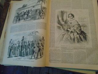 Bound volume Harper ' s Weekly Complete year of 1859 Great Prints 6