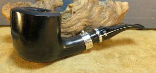 TOP STANWELL YEAR PIPE 2003 DESIGN BY TOM ELTANG SILVER 9 mm Filter 2