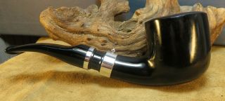 TOP STANWELL YEAR PIPE 2003 DESIGN BY TOM ELTANG SILVER 9 mm Filter 4