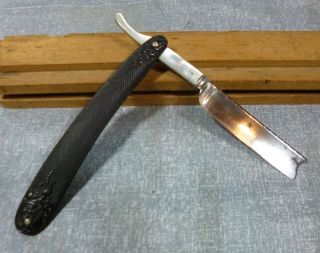 Pair Antique German Made Straight Razors Boker and Garland Eagle 6
