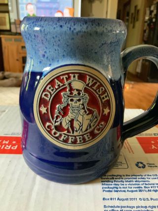 Death Wish Numbered 2015 Uncle Sam Collector Coffee Mug