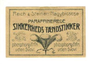 Old Matchbox Label/s 39.  Austria / Czechoslovakia
