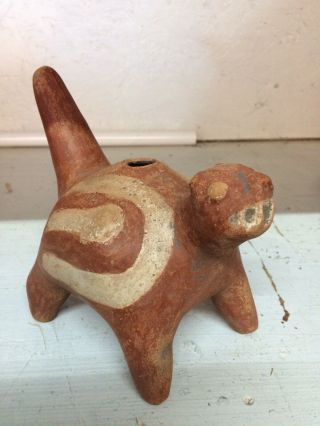 Quapaw Indian Dog Effigy Pottery