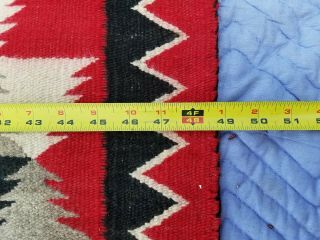 Authentic mid century Navajo rug 80x49 2