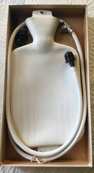 Vintage Maderite Hot Water Bottle/Fountain Syringe 2