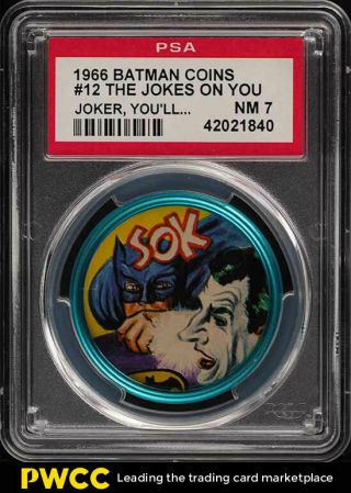 1966 Batman Coin The Jokes On You Joker You 