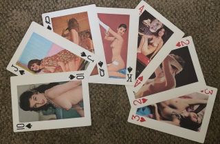 1960 ' s NAKED TRUTH KING SIZE PLAYING CARDS: PIN - UP WOMEN 5