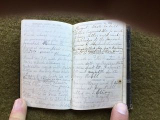 1864 - 1865 Civil War Era DIARY - 2 Diaries of a Civilian Woman Stockbridge Mass 4