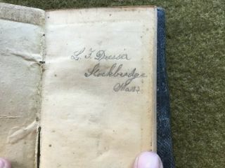 1864 - 1865 Civil War Era DIARY - 2 Diaries of a Civilian Woman Stockbridge Mass 5