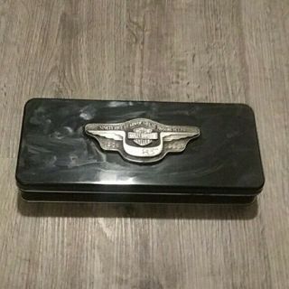 Harley - Davidson 95th Anniversary Candy Tin Motorcycle Collectable Gift Box