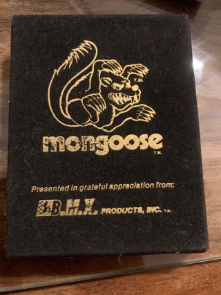 Old School Bmx Mongoose Dealer Playing Cards Very Rare 1980’s Collectable