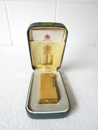 Vintage Rollagas Lighter Pattern Boxed With Paperwork