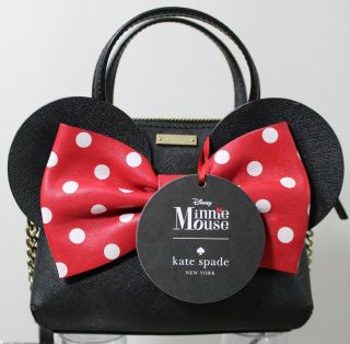 Nwt Kate Spade Minnie Mouse Mini Maise Crossbody Bag Purse - Pxru6512