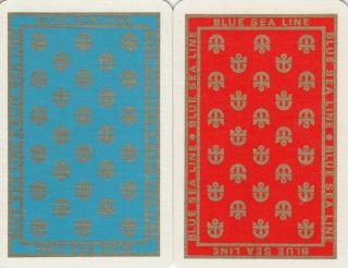 Vintage Swap Playing Card - 2 Single - Line 9