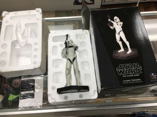 Gentle Giant Star Wars: The Clone Wars: White Clone Trooper Maquette 471 / 1350