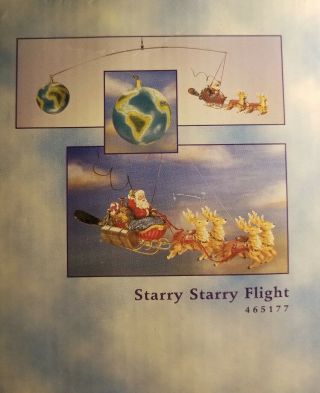 Flights Of Fancy Starry Starry Night Santa And His Reindeer