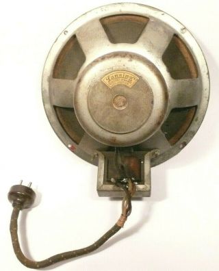 Vintage Falck Cathedral Radio Part: 8 " Lansing Field Coil Speaker